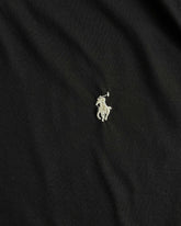 Summer-Ready Style: Breathable Polo Tracksuit in Black